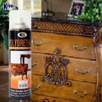 Sơn xịt bóng gỗ Pu Polyurethane Bosny (No-1900) Nhập khẩu Thái Lan