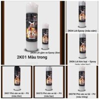 sơn xịt cao cấp 2k (2 thành phần) samurai