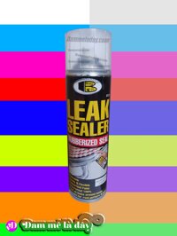 Sơn xịt chống dột chống thấm đa năng - Sơn cao su chống thấm nước Leak Sealer b125, B202 Bosny - Thái Lan - Chai xịt 700ml