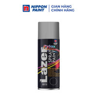 Sơn xịt đa năng Pylox Lazer Mau Anh Kim  - 100 DISTINGUISHED SILVER - Chính hãng NIPPON PAINT - Dung tích 400ml