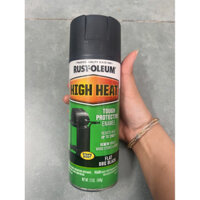 Sơn xịt đen nhám chịu nhiệt 1200•F High Heat 340g