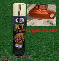 Sơn xịt mạ vàng đo đông nhu KT Copper No.180 gold effect Bosny - Thai Lan