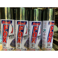 Sơn xịt màu đen bóng Redfox 210 (1 thùng/12chai 400ml)