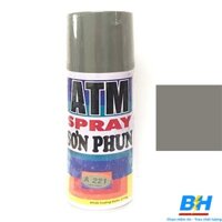 Sơn Xịt Màu Xám Nhạt 400ML ATM-A221
