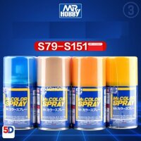 Sơn xịt mô hình Mr Color Spray S79 - S151 Mr Hobby