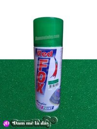 Sơn xịt ô tô, xe máy, xe đạp đủ màu Bosny -Thái Lan - Xanh lá nhũ 234 - Redfox phổ thông