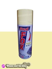 Sơn xịt ô tô, xe máy, xe đạp đủ màu Bosny -Thái Lan - vàng kem 219 - Redfox phổ thông