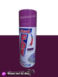 Sơn xịt ô tô, xe máy, xe đạp đủ màu Bosny -Thái Lan - Tím  240 - Redfox phổ thông