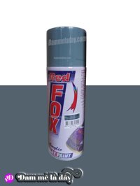 Sơn xịt ô tô, xe máy, xe đạp đủ màu Bosny -Thái Lan - bạc xám  22 - Redfox phổ thông