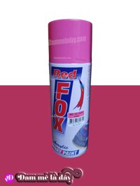 Sơn xịt ô tô, xe máy, xe đạp đủ màu Bosny -Thái Lan - Hồng 229 - Redfox phổ thông