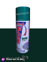 Sơn xịt ô tô, xe máy, xe đạp đủ màu Bosny -Thái Lan - xanh lá 214 - Redfox phổ thông