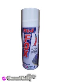 Sơn xịt ô tô, xe máy, xe đạp đủ màu Bosny -Thái Lan - Trắng sữa 200 - Redfox phổ thông