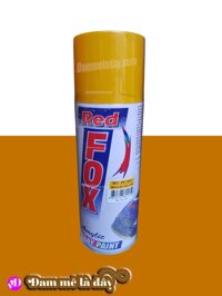 Sơn xịt ô tô, xe máy, xe đạp đủ màu Bosny -Thái Lan - vàng đậm 241 - Redfox phổ thông