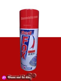 Sơn xịt ô tô, xe máy, xe đạp đủ màu Bosny -Thái Lan - đỏ tươi 6 - Redfox phổ thông
