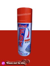 Sơn xịt ô tô, xe máy, xe đạp đủ màu Bosny -Thái Lan - cam 226 - Redfox phổ thông