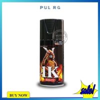 Sơn xịt phủ bóng trong suốt kim tuyến lấp lánh Samurai K1KT