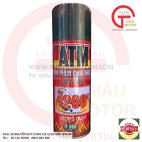 SƠN XỊT PÔ XE CHỊU NHIỆT MÀU ĐEN MỜ ATM