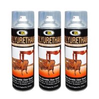Sơn xịt PU bóng gỗ Bosny Polyurethane 600cc No.1900 (B113)