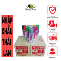 Sơn xịt Redfox - full bảng màu - Nhập khẩu Thái Lan - Trắng bóng 200