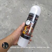 Sơn xịt Samurai 2K01 bóng không màu trong suốt 2 thành phần đạt độ cứng cao 400ml
