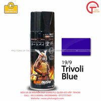 SƠN XIT SAMURAI 9 MÀU XANH TRIVOLI _ TRIVOLI BLUE