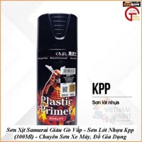 Sơn Xịt Samurai Giàu Gò Vấp - Sơn Lót Nhựa Kpp (300Ml) - Chuyên Sơn Xe Máy, Đồ Gia Dụng