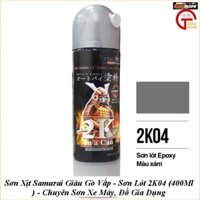 Sơn Xịt Samurai Giàu Gò Vấp - Sơn Lót 2K04 (400Ml ) - Chuyên Sơn Xe , Đồ Gia Dụng