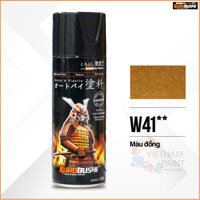 Sơn xịt Samurai Kurobushi - MÀU ĐỒNG Mâm Xe W41 400ml