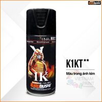 Sơn xịt Samurai Kurobushi - BÓNG KIM TUYẾN K1KT 300ml