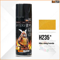 Sơn xịt Samurai Kurobushi - MÀU VÀNG ĐỒNG H235 400ml