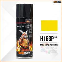 Sơn xịt Samurai Kurobushi - MÀU VÀNG H163P 400ml