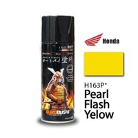 Sơn xịt Samurai màu Màu vàng ngọc trai H163P** bảng màu honda