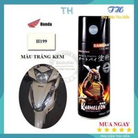 Sơn Xịt Samurai Màu Trắng Kem - Mã H199