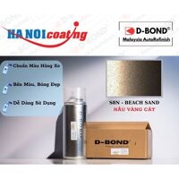 Sơn Xịt Xóa Vết Xước Cho Xe HYUNDAI SANTAFE Màu NÂU VÀNG CÁT Code S8N - BEACH SAND Chính Hãng D-BOND Chất Lượng