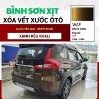 Sơn Xịt Xóa Vết Xước OH PAINT dùng cho xe SUZUKI XL7 Màu XANH RÊU KHAKI Code WAE - BRAVE KHAKI Cao Cấp