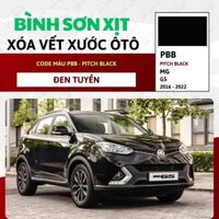 Sơn Xịt Xóa Vết Xước OH PAINT dùng cho xe MG GS Màu ĐEN TUYỀN Code PBB - PITCH BLACK Cao Cấp