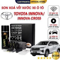 Sơn xóa vết xước xe ô tô Toyota Innova LUXYPAINTS Xóa Vết Xước Ô Tô Màu Đen Đỏ Bạc Trắng Xám VàngCát