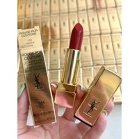 Son YSL 154 Orange Fatal – Rouge Pur Couture Satin Lipstick  Collection Màu cam cháy Fullsize Fullbox