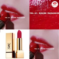 Son YSL 21 Rouge Paradoxe Đỏ Thuần