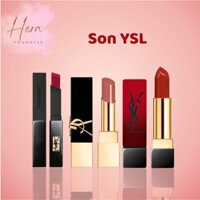 Son YSL Chính Hãng  Rouge Pur Couture Satin The Slim, YSL Rouge Voluple Shine Full Size Bill Sephora