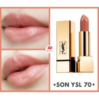 Son YSL Rouge Pur Couture Lipstick màu 70 Le Nu 💄