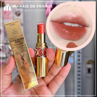 Son YSL Rouge Volupté Shine 151 Orange Caraco Màu Cam Nude