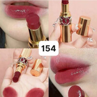 Son YSL Rouge Volupte Shine màu 154 đỏ hồng Chesnut Corset - YSL volupte shine 86 đỏ mận full box