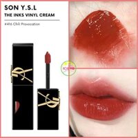 Son YSL The Inks Vinyl Cream Lip Stain 416 Chili Provocation