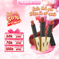 Son  YSL Thỏi Lì Rouge Pur Couture The Slim Matte Siêu Mịn Lì, Nhiều Dưỡng Lọ Lem Lipstick