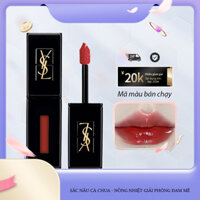 Son YSL Vernis À Lèvres – Son Kem Bóng Lì, Mịn Môi, Bền Màu, Không Khô Môi (#610, #440, #416)ning