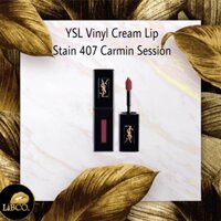 Son YSL Vinyl Cream Lip Stain 407 ( unbox )