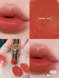 Son YSL Volupte Shine 151 - Màu Cam Nude - Fullsize Fullbox