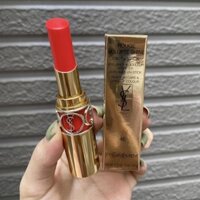 Son YSL Volupte Shine 46 Orange Perfecto Màu Cam Đào 💄💄