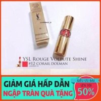 Son YSL Volupte Shine size mini màu 12 và 45 xịn